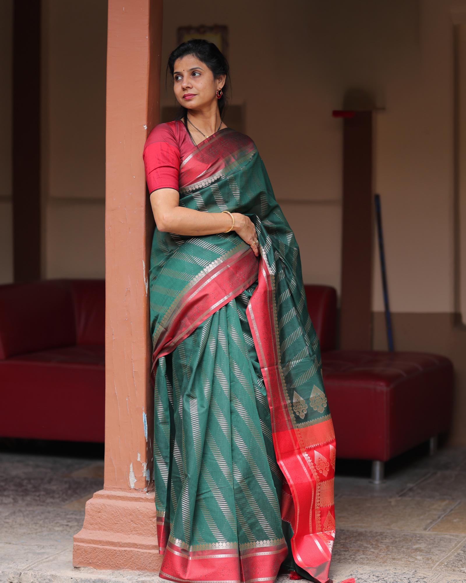 Leher / Mul Chanderi