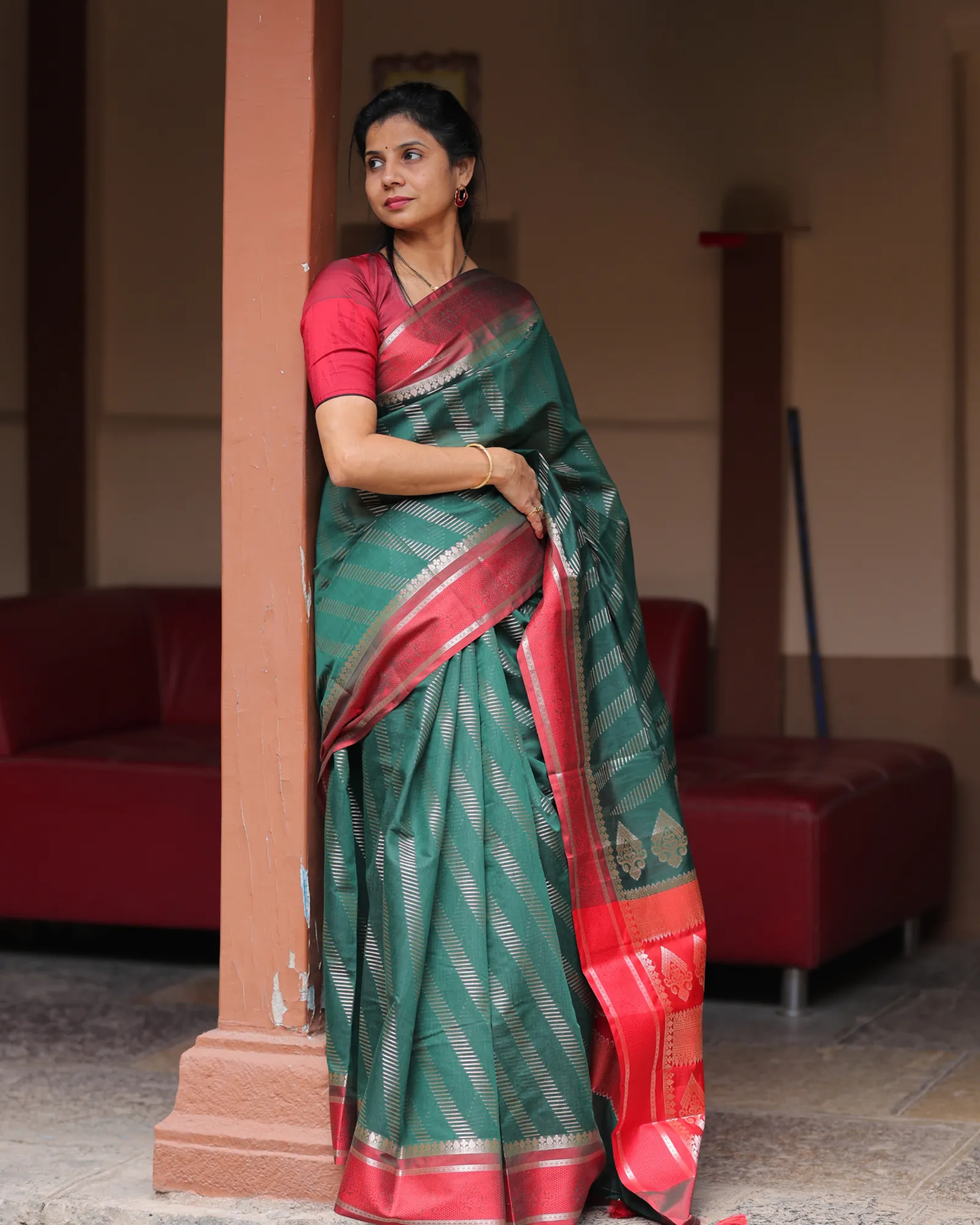 Leher / Mul Chanderi