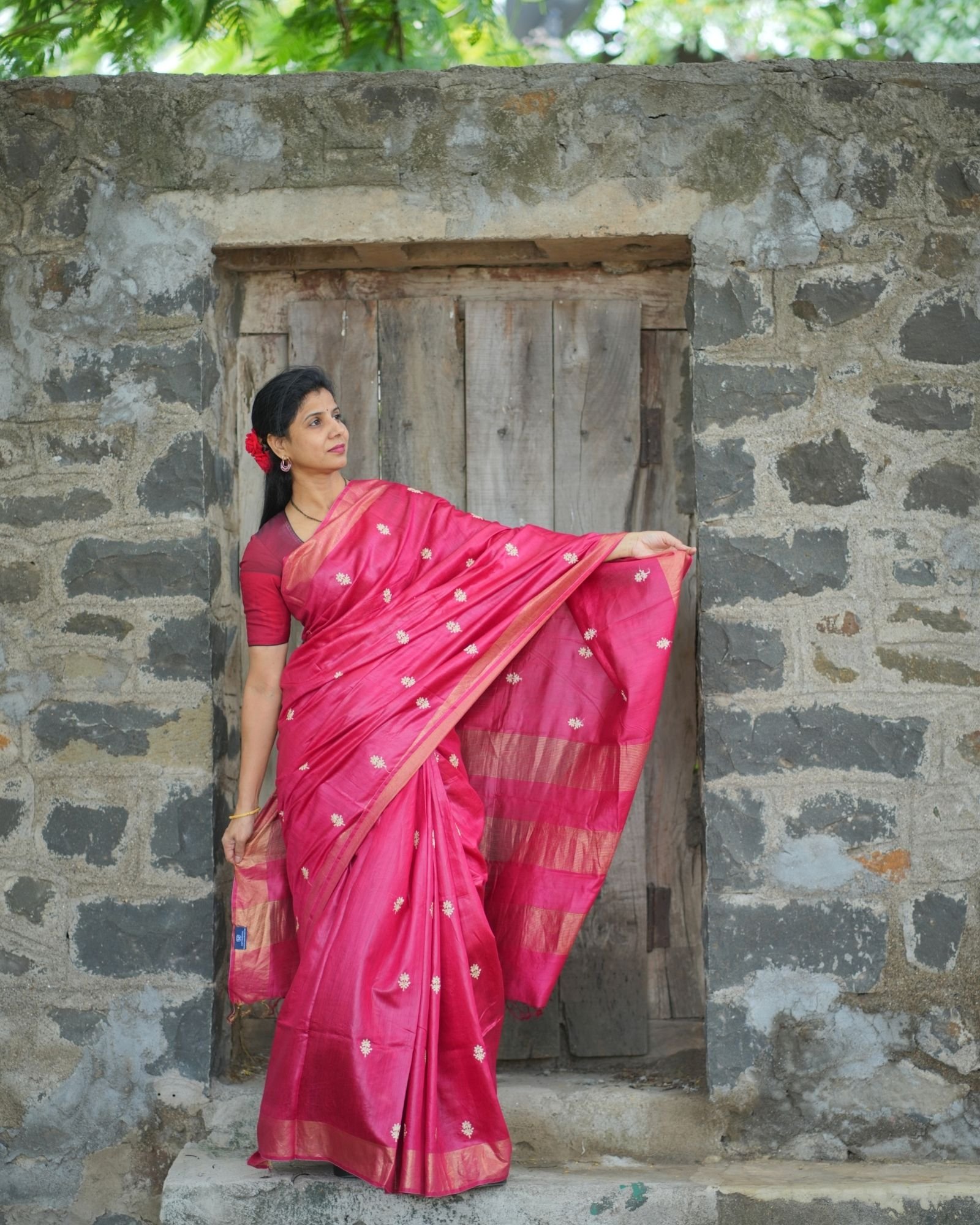 Kusumika /Tussar Silk