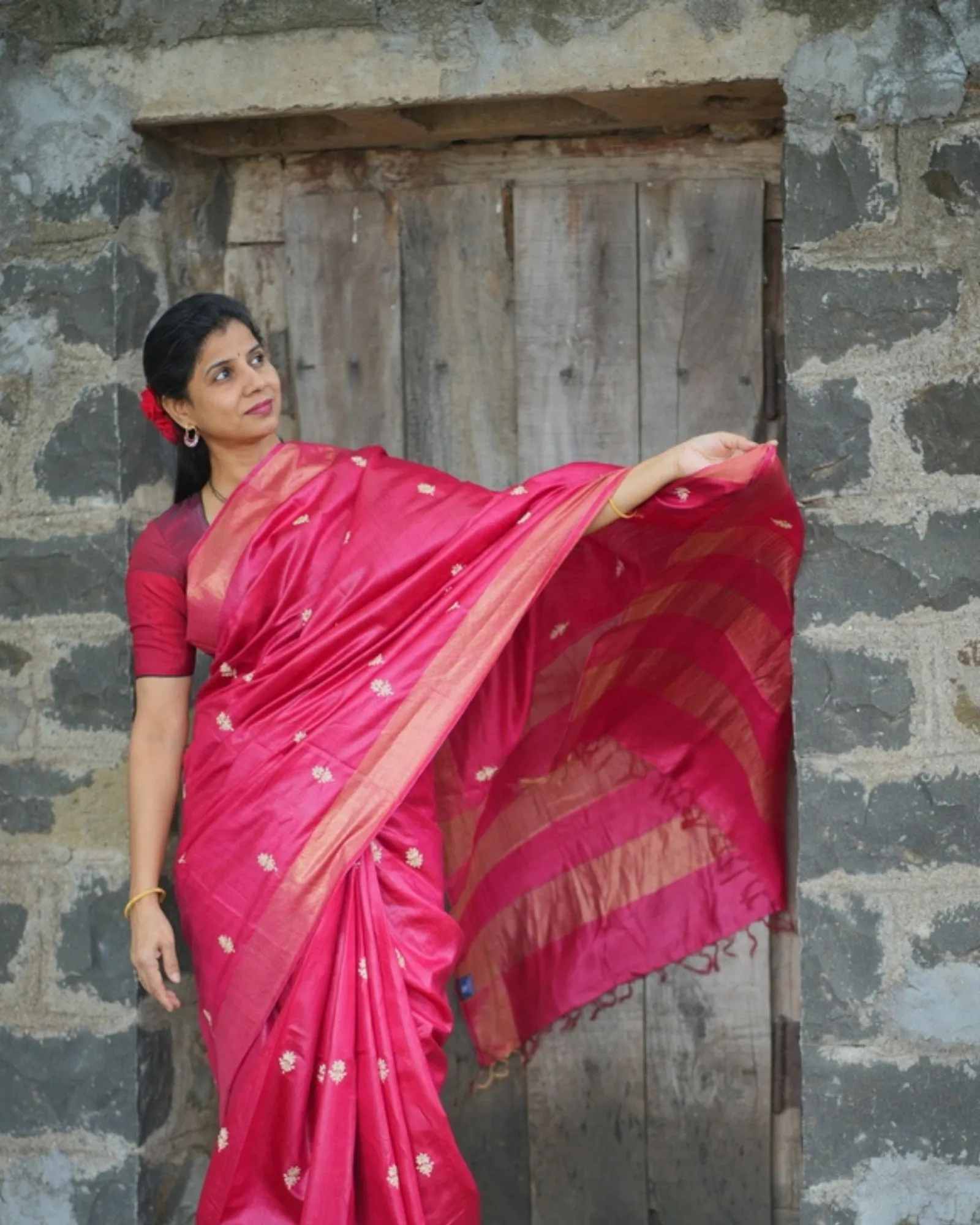 Kusumika /Tussar Silk