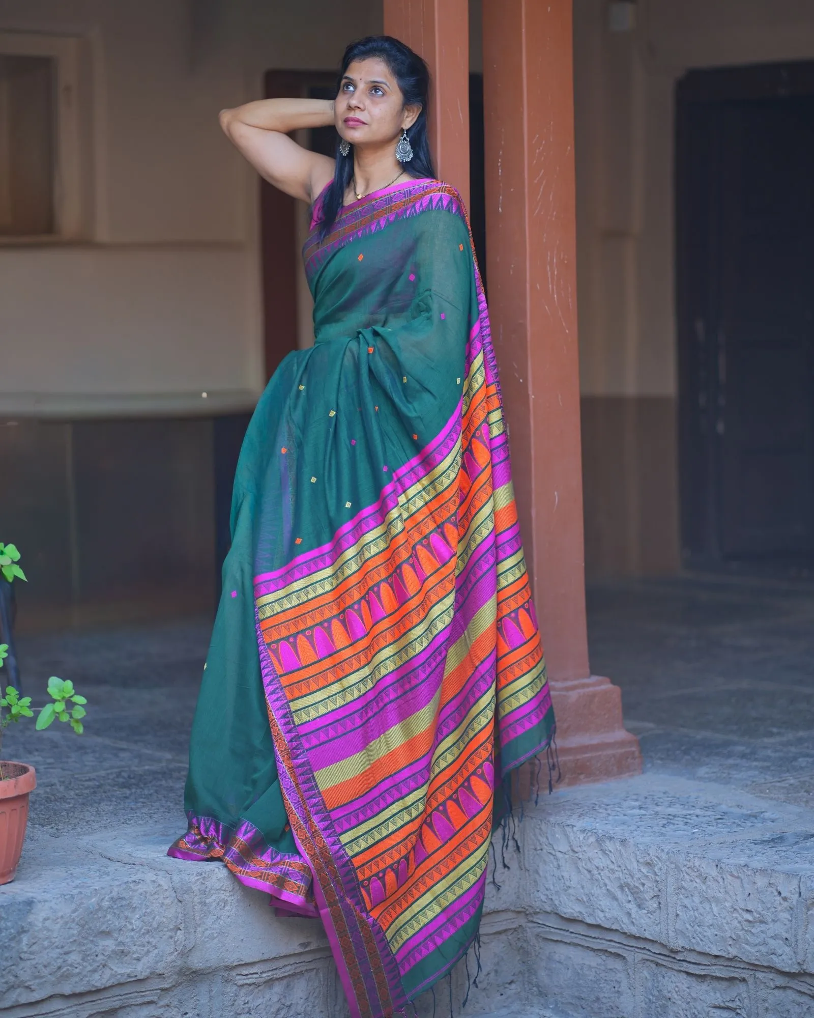 Girija / Mercerized Khadi Cotton