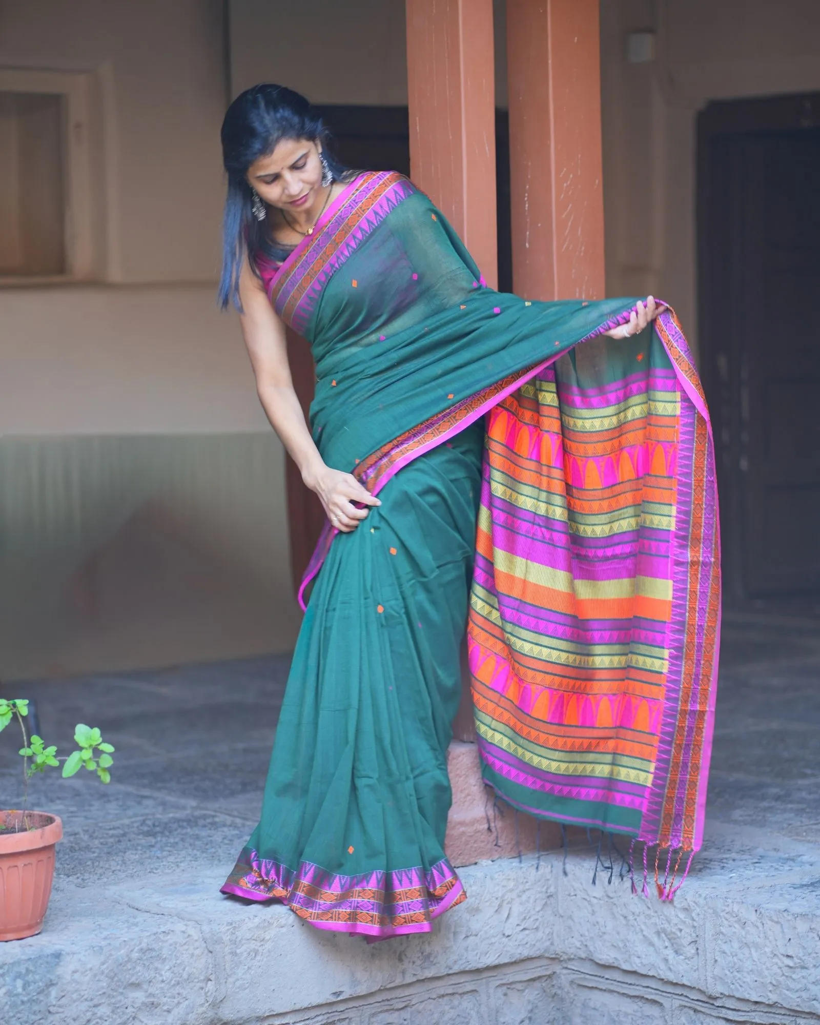Girija / Mercerized Khadi Cotton