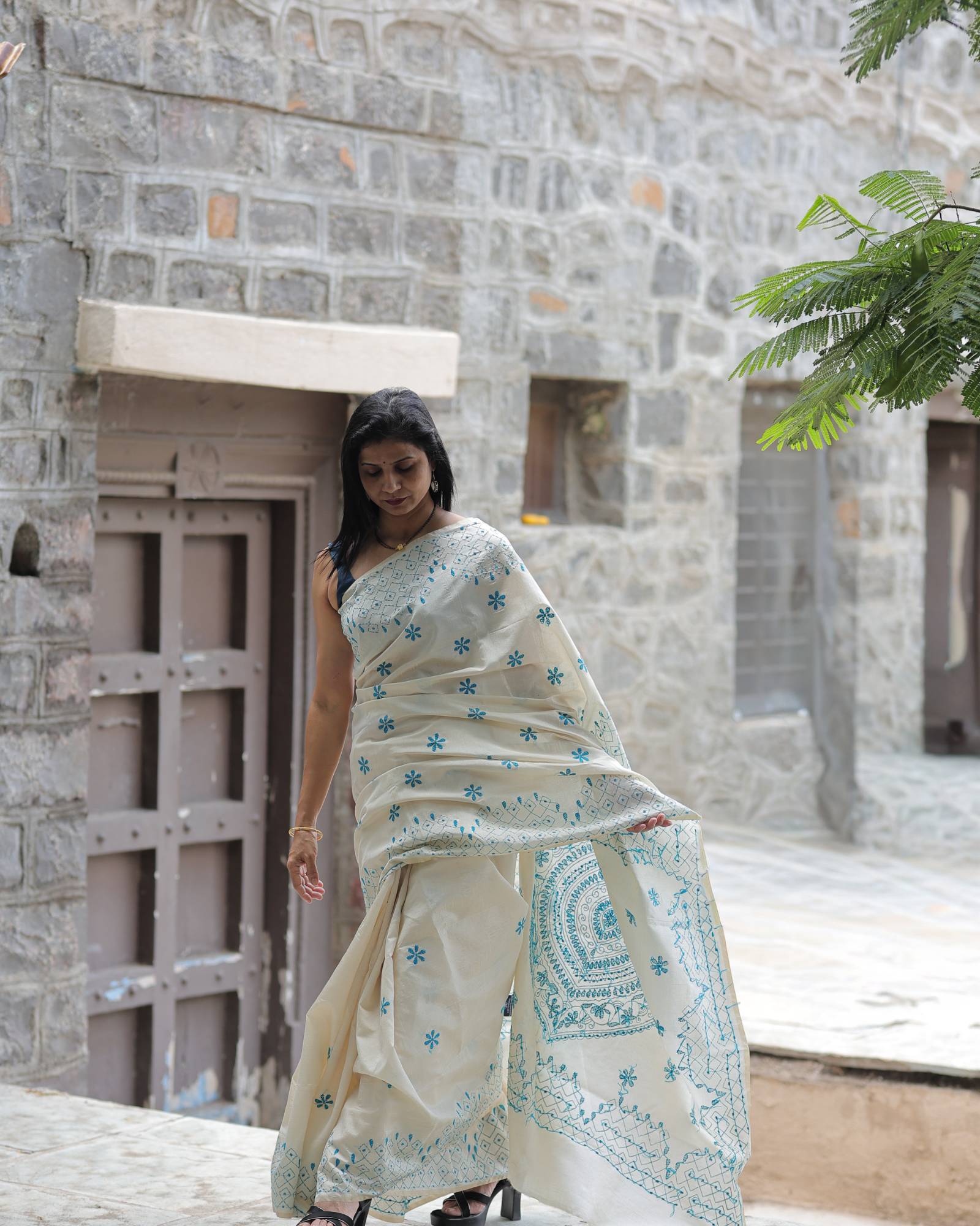 Nilambari / Silk Cotton