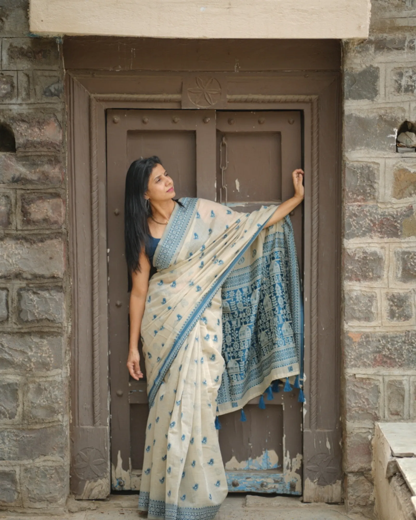 Hansini / Linen Cotton