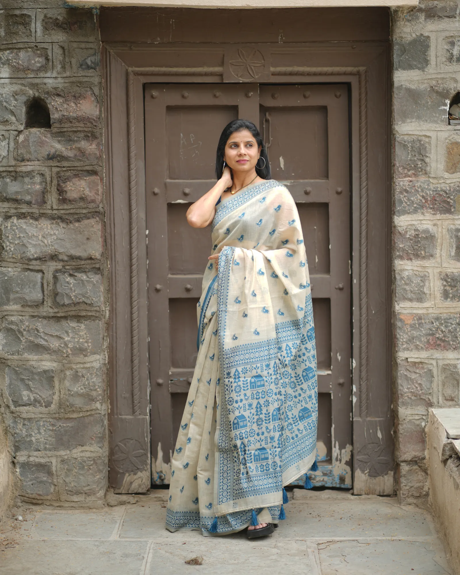 Hansini / Linen Cotton