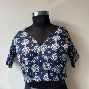 Hand Block Print Blouse/ Cotton