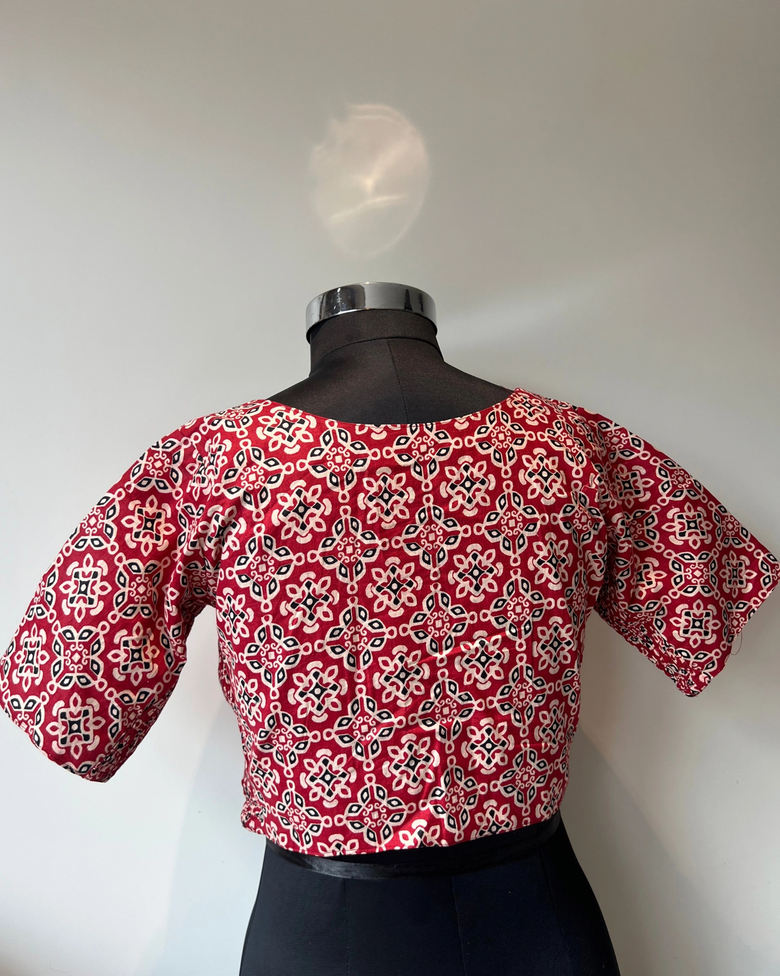 Hand Block Print Blouse/ Cotton