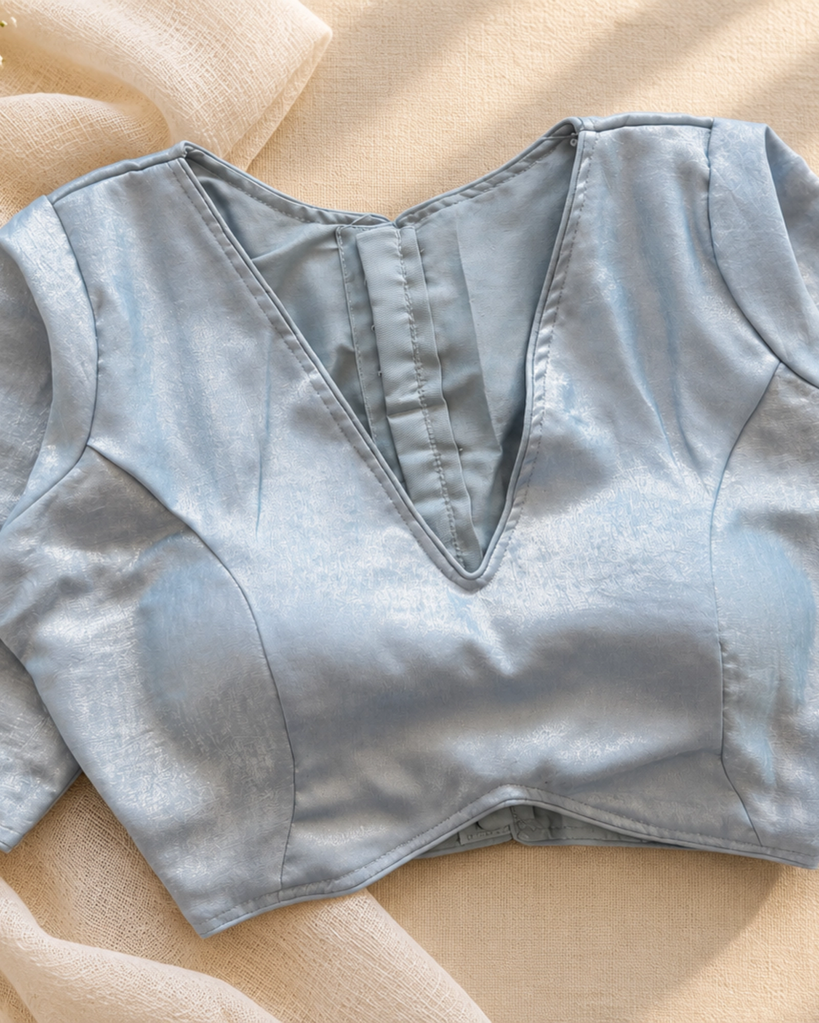 Women’s Velvet Silk Blouse
