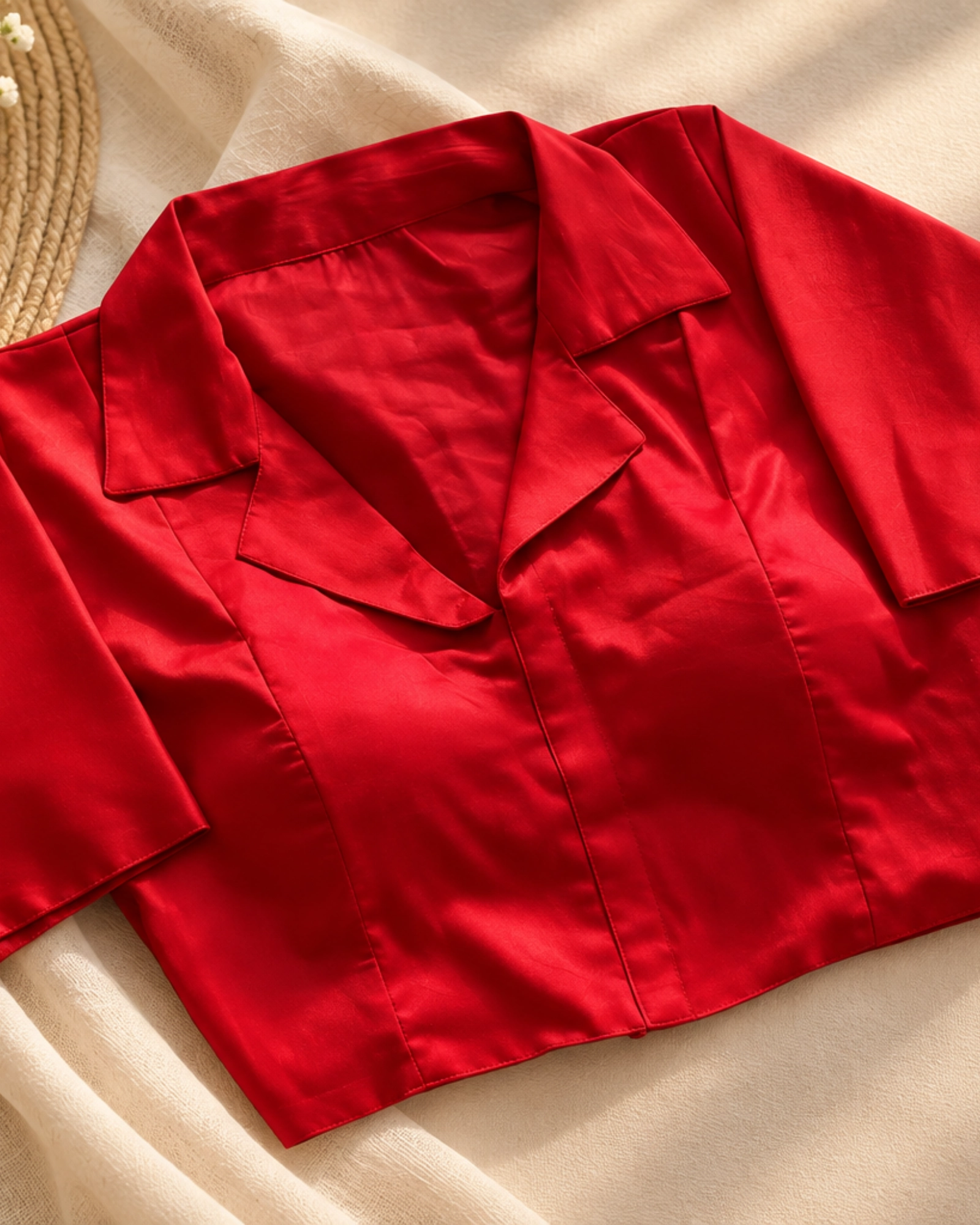 Collar Blouse / Silk