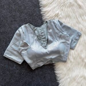 Women’s Velvet Silk Blouse